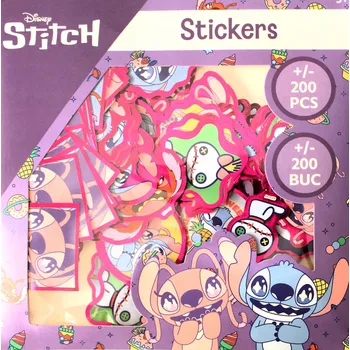samolepka Samolepky klasické Lilo a Stitch W&O Products B.V. 200 ks