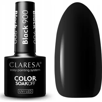 Lak na nehty Claresa Hybridní lak Black 900 5ml