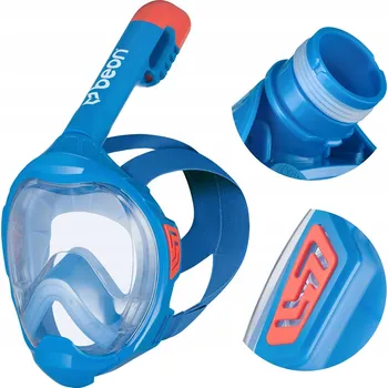 Potápěčská maska Potápěčské Brýle potápěčská potápěčské brýle Beon Hydro, celoobličejová, modrá