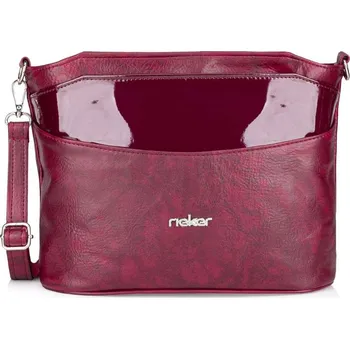 Kabelka Dámská kabelka RIEKER C2423-199/25-073/25-1 červená W5 -UNI-