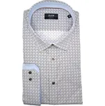 Pure by Hatico Košile Pure Modern Fit "City" geometrický vzor velikost: 45/46, délka rukávu: dlouhý rukáv
