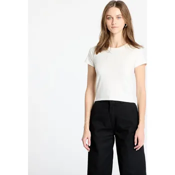 Dámské tričko Tričko Karl Kani Small Signature Short Tee Off White XL