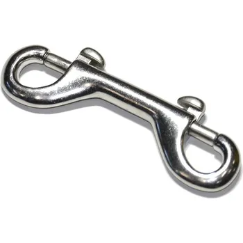 Karabina oboustranná, nerez A4, 100mm