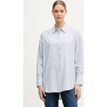 Dámská košile Košile Joseph Ribkoff dámská, modrá barva, relaxed, s klasickým límcem, 261931 55X, vel. XXL