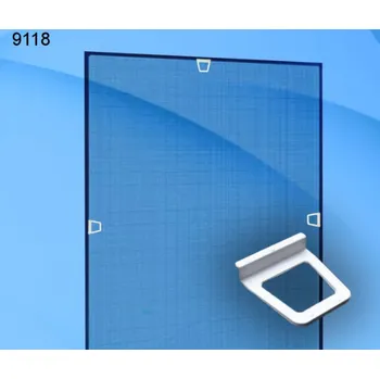 Síť proti hmyzu Madlo pro okenní sítě - 8ks, barva bílá