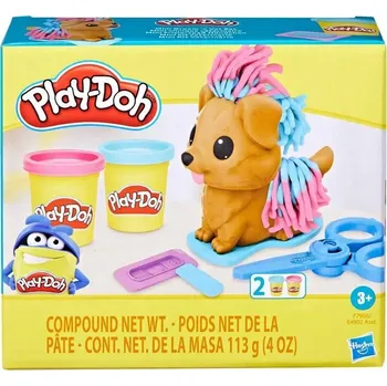 Modelovací hmota Modelína miniaturních psích kadeřníků Play-Doh + 2 tuby Hasbro