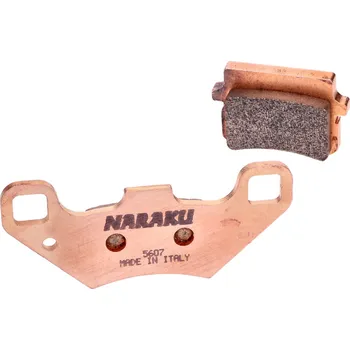 Brzdová destička Naraku Sintrované brzdové destičky pro Peugeot XR7/ XP7 50 2T, Motorhispania 10 SM/ Enduro 50 2T, Gun R 50 2T/ 125 4T, TGB Blade 425/ 500/ 600/ 1000 NK430.66/S