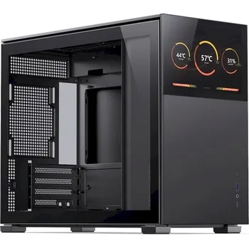 PC skříň Jonsbo D31 Screen černá (D31 STD BLACK SC) Černá