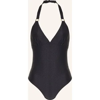 Dámské plavky Heidi Klein Dámské Plavky S Ramínky Meteora, černá / zlatá, 42