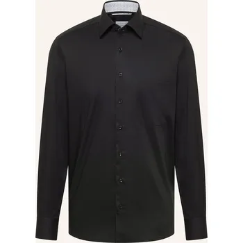 Eterna Pánská Košile Comfort Fit, černá, 46