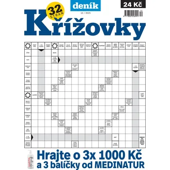 Časopis Deník Křížovky - předplatné časopisu - Roční