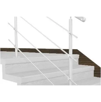 Topstep Schodová bočnice Ořech tmavý 3142