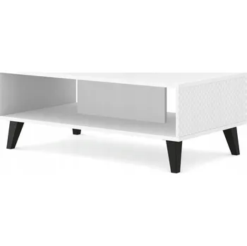 Konferenční stolek Konferenční stolek Ravenna C 90x60 bílý lesk UFPCZ