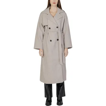 Dámský kabát Dámský trenčkot Only Only černá | krémová 3494345