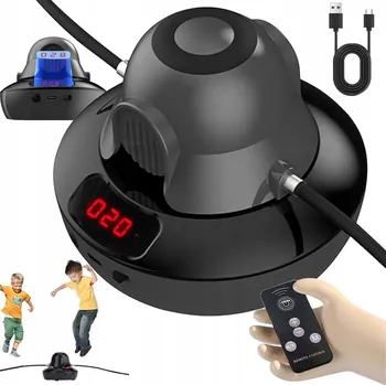 ŠVIHADLO AUTOMATICKÉ INTELIGENTNÍ PRO DÍTĚ S POČÍTADLEM 10 RYCHLOSTÍ + DÁLKOVÉ OVLÁDÁNÍ