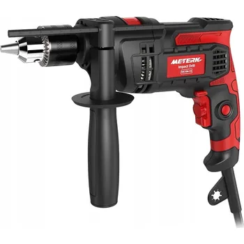 Vrtačka Příklepová vrtačka s kabelem, otáčky 0-3000 ot./min, Meterk 850 W