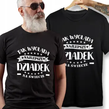 Dárek Tričko ke Dni prarodičů s nápisem TAKLE VYPADÁ NEJLEPŠÍ DĚDEČEK, vel 5XL