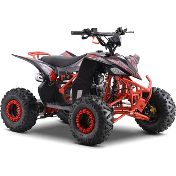 Dětské elektrovozidlo Ramiz DESERT STORM LIFT Červená motorová čtyřkolka