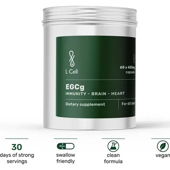 L Cell | EGCg - Kapsle normální fungování buněk, srdce a metabolismu - 60 ks