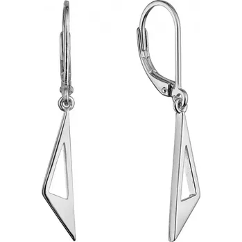 Náušnice Stříbrné náušnice visací 61023