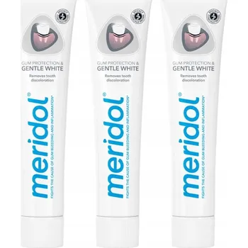 Dentální hygiena Meridol Bělící zubní pasta 75 ml, trojbalení