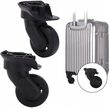 2 KS KOLEČKA KE KUFRU ZAVAZADLA DÍL SERVIS OPRAVA