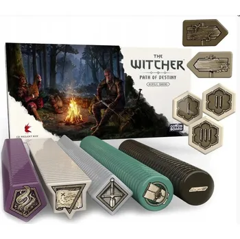 Desková hra The Witcher: Cesta Osudu - Akrylové Žetony - desková hra - anglická verze