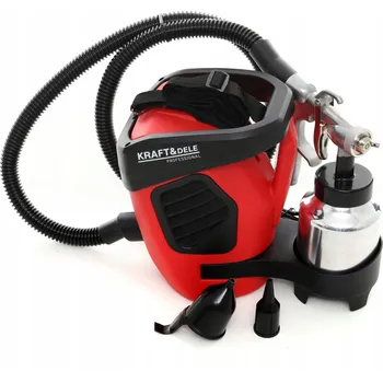 Stříkací pistole Elektrická stříkací pistole na malování stěn Kraft&Dele 1L. 600W