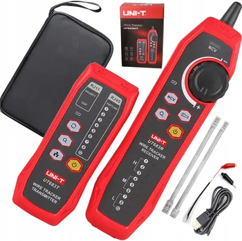 Tester kabelu Tester sítě Uni-T UT683KIT červený