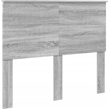 Čelo postele s čelo Betonově šedá 120 cm kompozitní dřevo