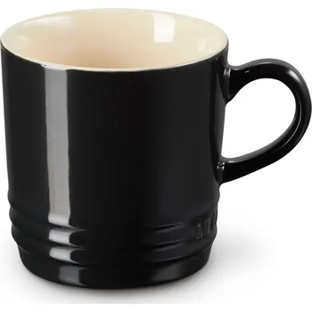Hrnek na cappuccino 200 ml, BLACK ONYX, kamenina, Le Creuset