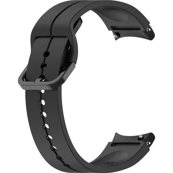 Silikonový řemínek pro SAMSUNG Watch 4 / 5 černý (5)