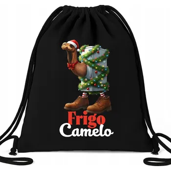 TAŠKA BATOH ČERNÁ ŠKOLNÍ NA BOTY DÁREK VÁNOCE BRAIN ROT FRIGO CAMELO WZ