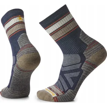 Dámské ponožky Dámské Ponožky Smartwool Hike Light Cushion Striped Mid 001609G261 vlněné