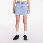 Sukně Urban Classics Ladies Heavy Mini Denim Skirt New Light Blue 30