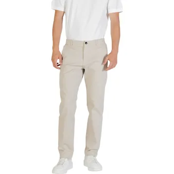 Pánské kalhoty Boss pánské kalhoty Boss kaki 3490707