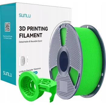 Filament Filament PETG Sunlu 1,75 mm 1 kg zelený