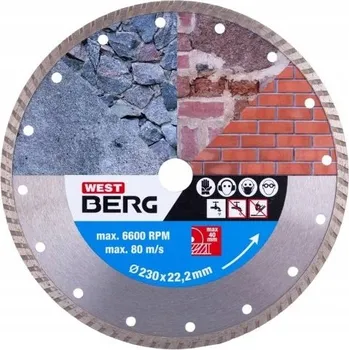 Řezný kotouč Diamantový kotouč turbo Ø 230 x 22,2 mm, DIAMENT