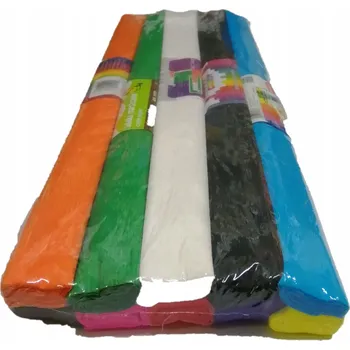 Speciální papír Krepový papír MIX 10 klasických barev