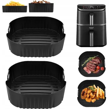 Obraz Organizér do beztukové fritézy Air Fryer Košík Forma 23x22