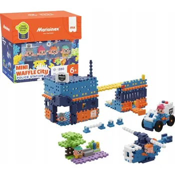 ostatní stavebnice Mini Vafle Marioinex City Policejní Stanice 280 dílů