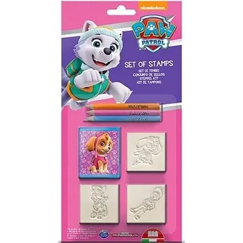 Dětské razítko RAZÍTKA PRO UČITELE, RAZÍTKA DO ŠKOLY Tlapková patrola, TVAROVACÍ RAZÍTKA