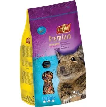 Krmivo pro hlodavce Vitapol směs krmivo 0,75 kg osmák degu