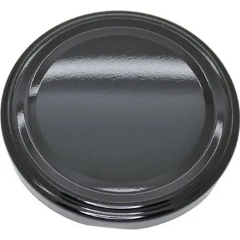 Víčko na zavařovací sklenici Zavařovací víčko ČERNÉ TO 82 (paster do 105°C) Počet kusů v balení: 740