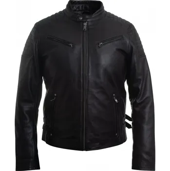 Pánská větrovka BRANDO MOTORS Pánská kožená bunda Forious - černá