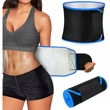 ZE ŠTÍHLUJÍCÍ NEOPRENOVÝ PÁS S IONTY STŘÍBRA vel. M