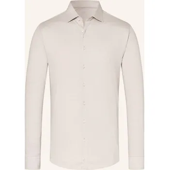 Pánská košile Desoto Pánská Košile Z Džersejové Tkaniny Slim Fit, béžová, 40