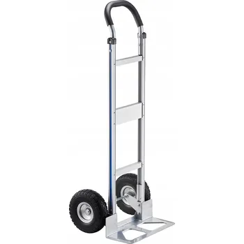 Zahradní vozík Transportní Vozík Nosnost 226,9 KG S Upevňovacím Popruhem A Hliníkovým Rámem