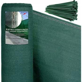 zahradní zástěna Stínící a krycí tkanina 135g 1,5x50 m zelená