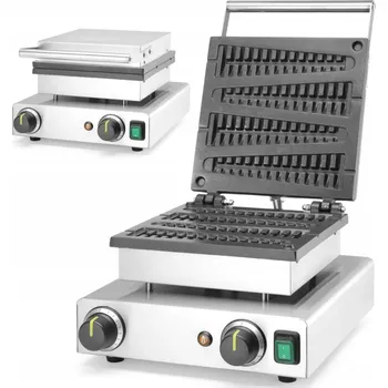 Vaflovač Vaflovač na vafle na tyči, profesionální, na 4 vafle HENDI